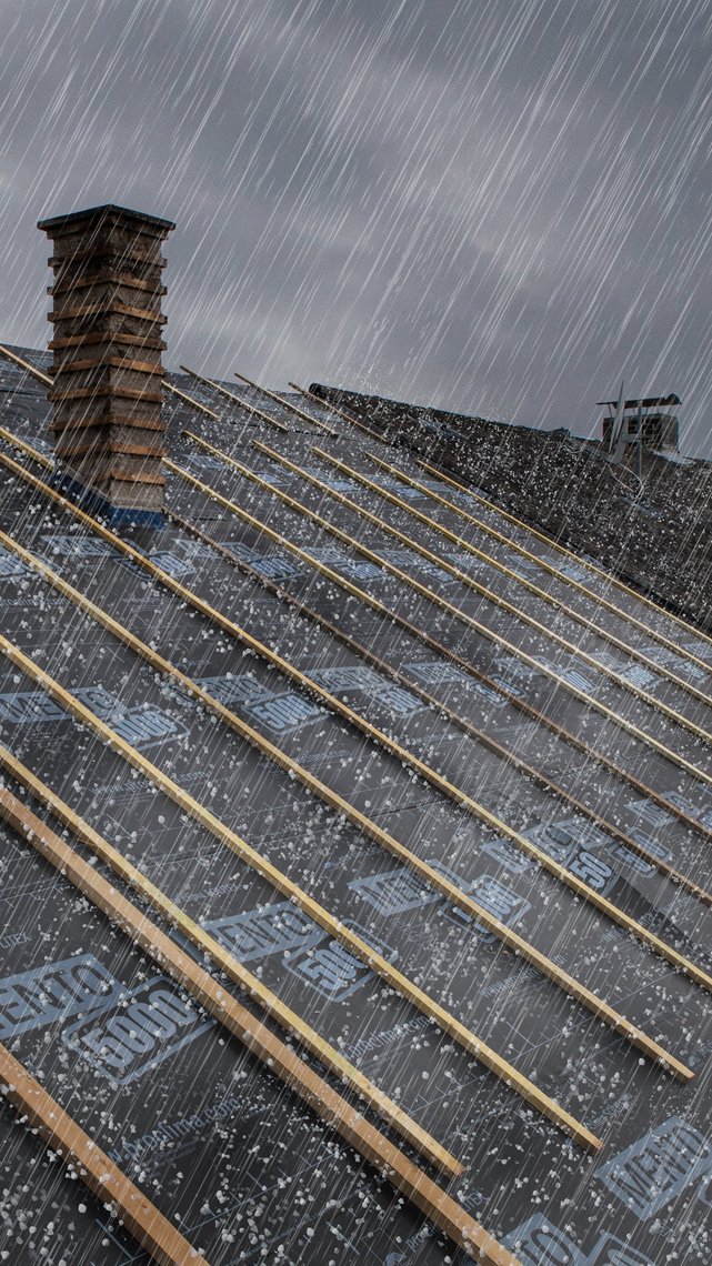 Best-in-class resistance to hailstorms to keep your roof dry