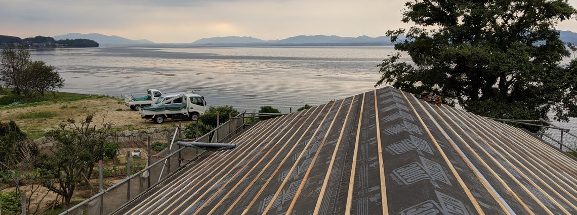 Lakeside house, Matsue, Japan