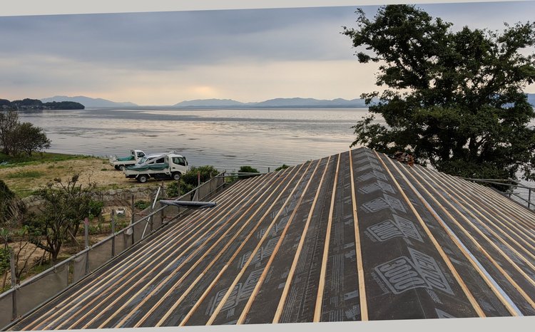 Lakeside house, Matsue, Japan