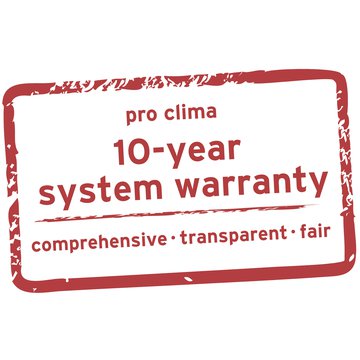 Label "system warranty"