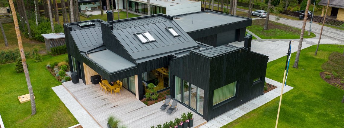 New-build in suburban Tallinn, Estonia