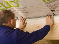 11b. Sealing to roughly sawn timber
