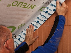 10. Masonry gable end wall, creating an airtight joint