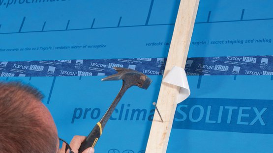 3. Attaching the batten