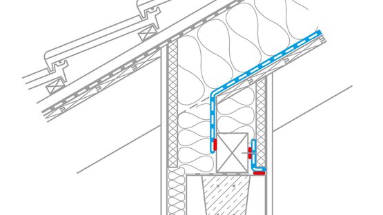 9. Eave joint with offset visible rafter