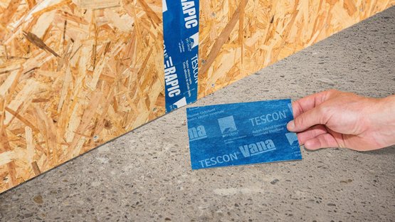2. Preparation of taped joints between boards, if required