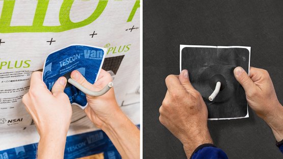 Grommets for 1 or 2 cables